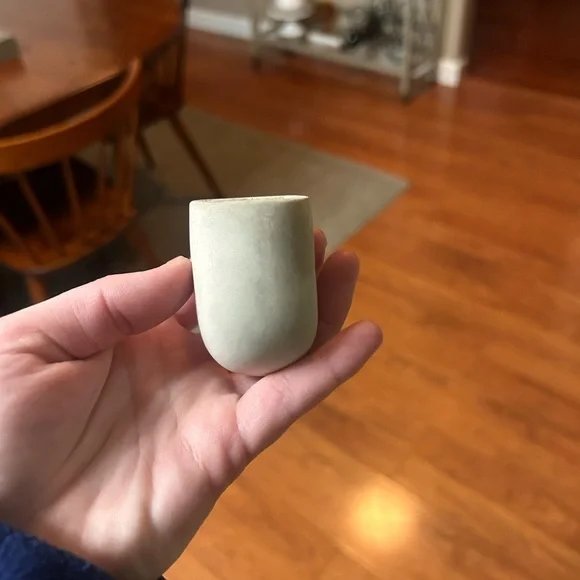 Minimalist Concrete Magnetic Wall Planters, Set of 2, 1.5” x 1.5” - Picture 4 of 11